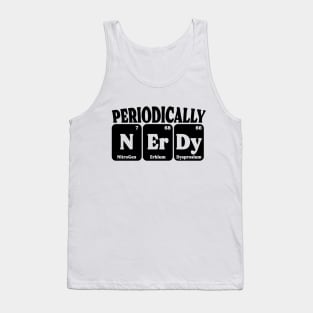 Periodically Nerdy Funny Scientist Tank Top